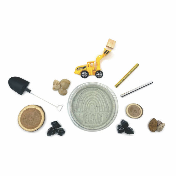 Construction (Cookies 'N Cream) Sensory Play Dough Kit