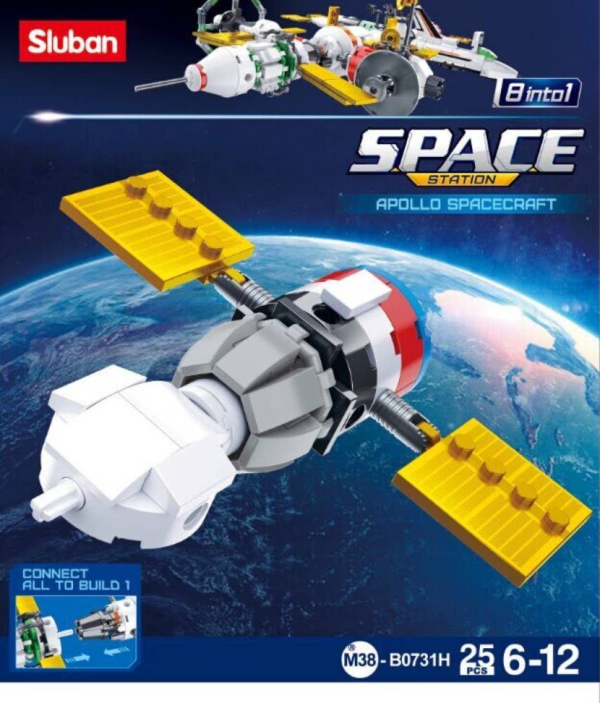 Space International Space Station Building Brick