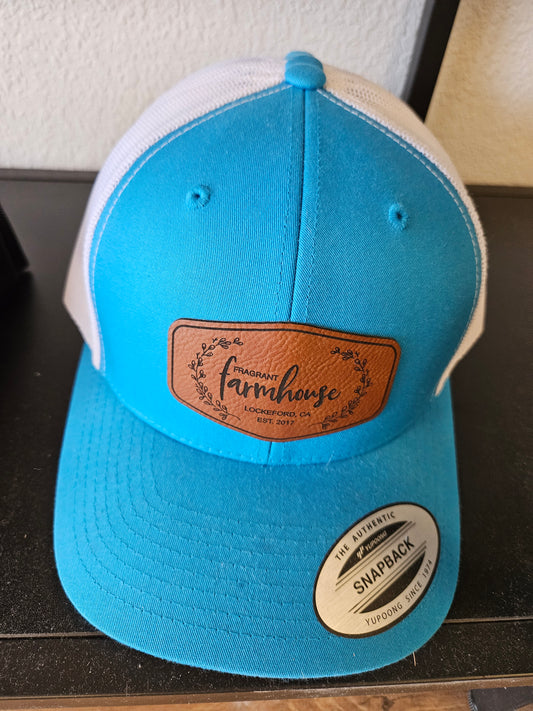 Fragrant Farmhouse Turquoise Hat