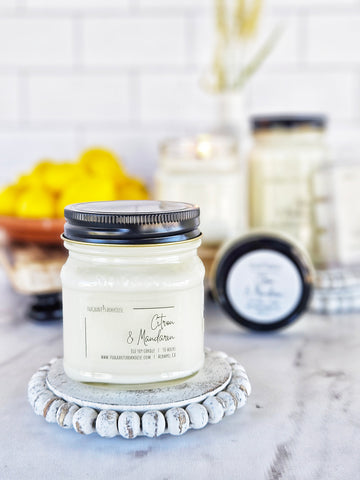 Citron + Mandarin Soy Candle