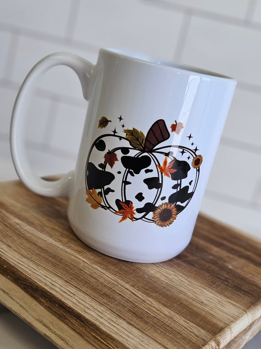 Coffee Mug - Cow Pumpkin