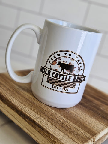 Coffee Mug - Wild Cattle Ranch