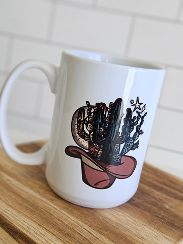 Coffee Mug - Cactus Hat