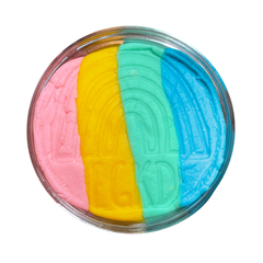 Rainbow Sherbet Half Pound Sensory Play Dough