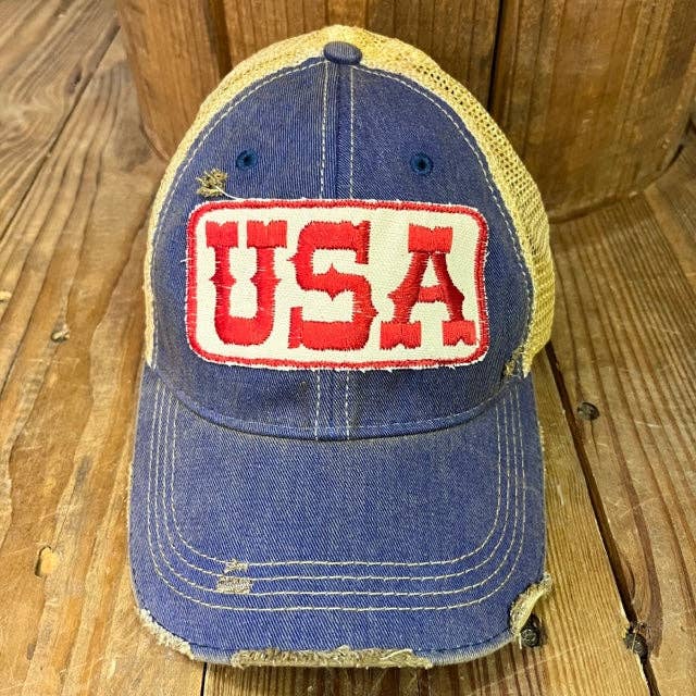USA Hat: Red