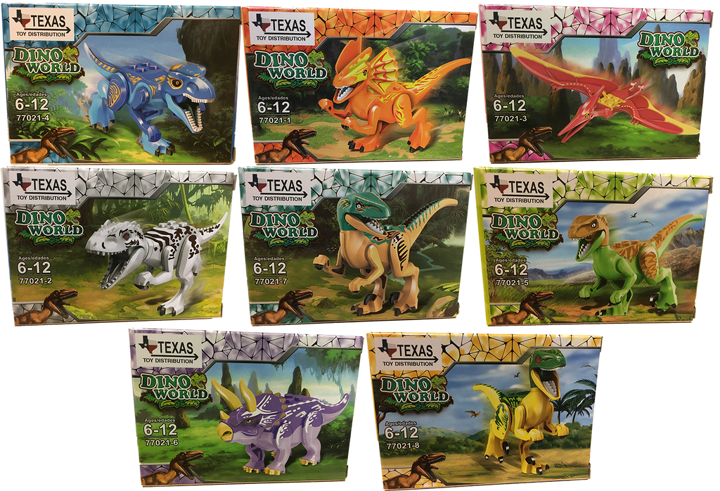 Dinosaur Brick Kits