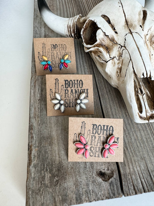 Western Stud Post Earrings 