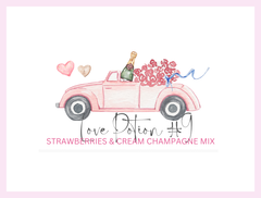 Valentine's Day Love Potion #9 Strawberry Champagne Mix