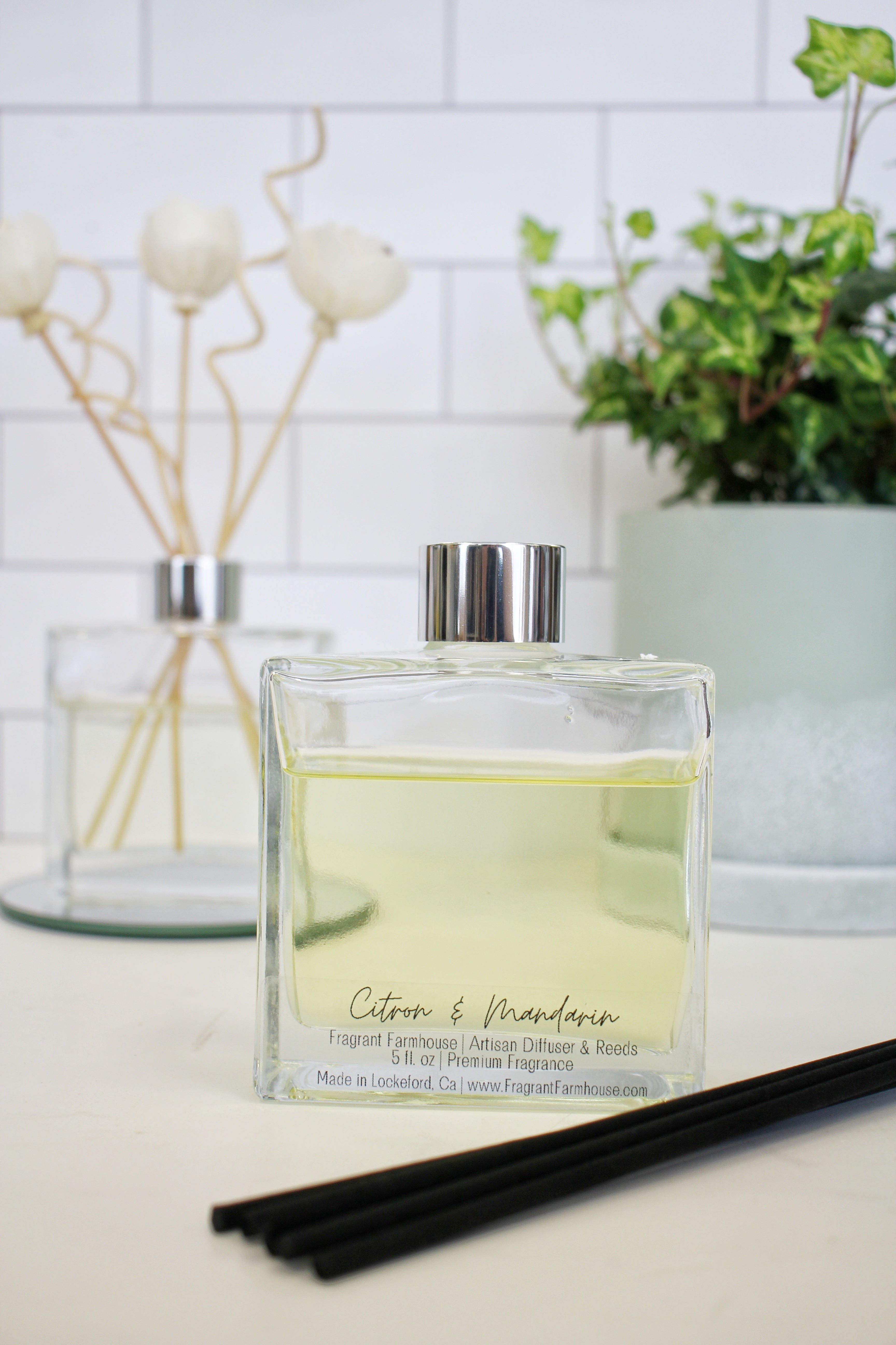 Citron & Mandarin - Artisan Reed Diffuser