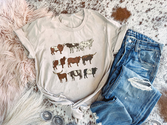 Whole Herd - Graphic Top