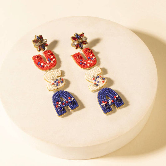 True Grit Charm Earrings in Rodeo Mix