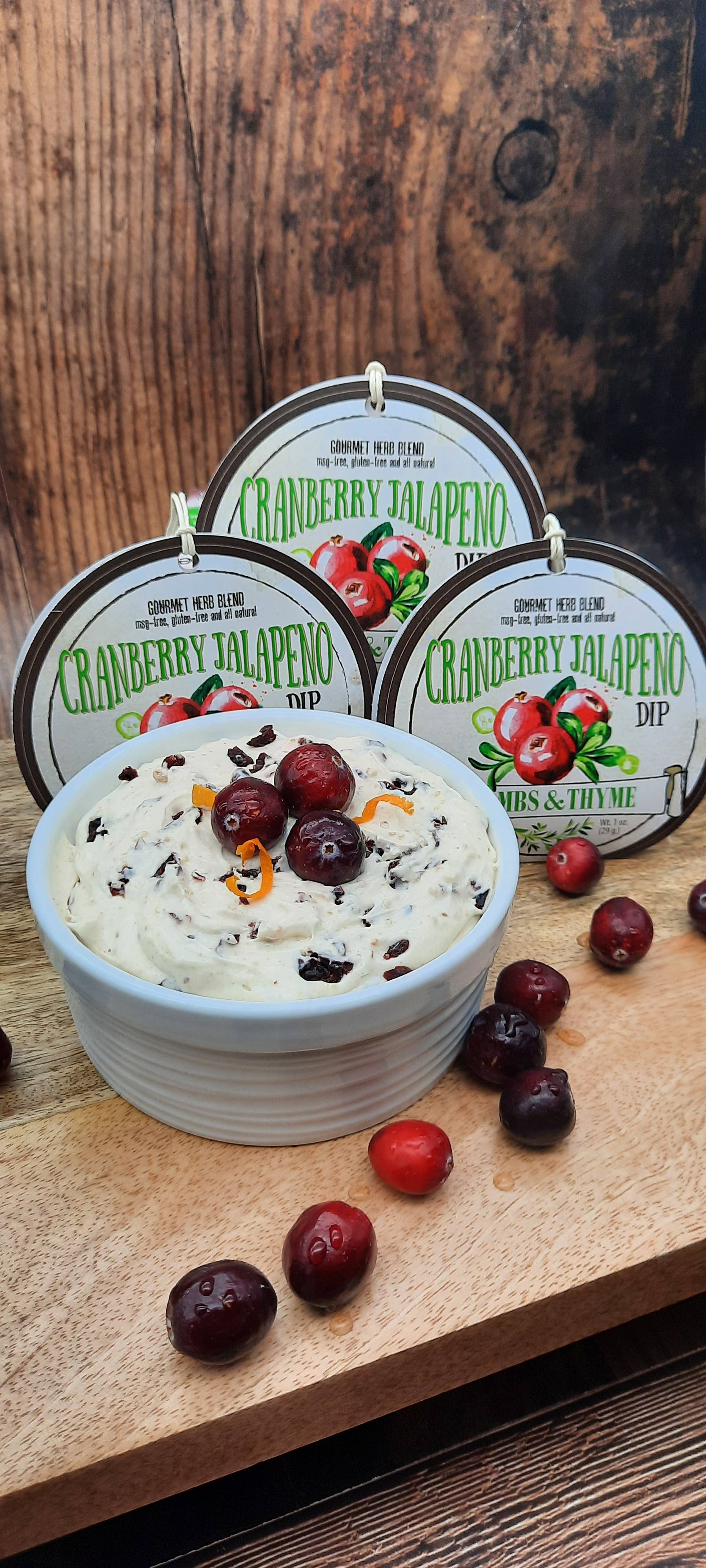 Cranberry Jalapeno Dip