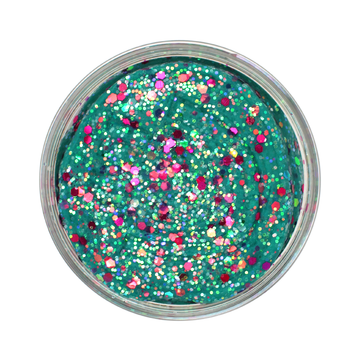 Teal Glitter (Tropical Punch) KidDough - 4 oz