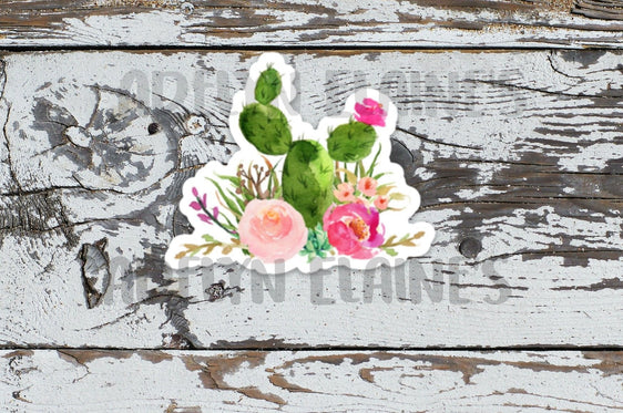 Cactus Bouquet Sticker