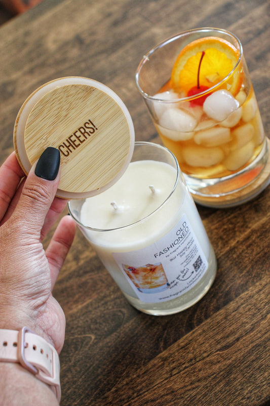 Mimosa Cocktail Candle