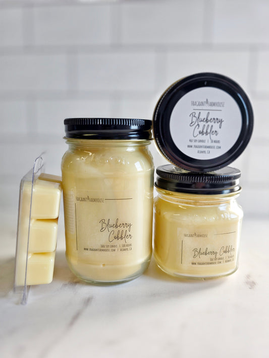Blueberry Cobbler Soy Candle
