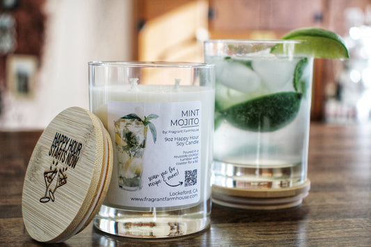 Mint Mojito Cocktail Candle