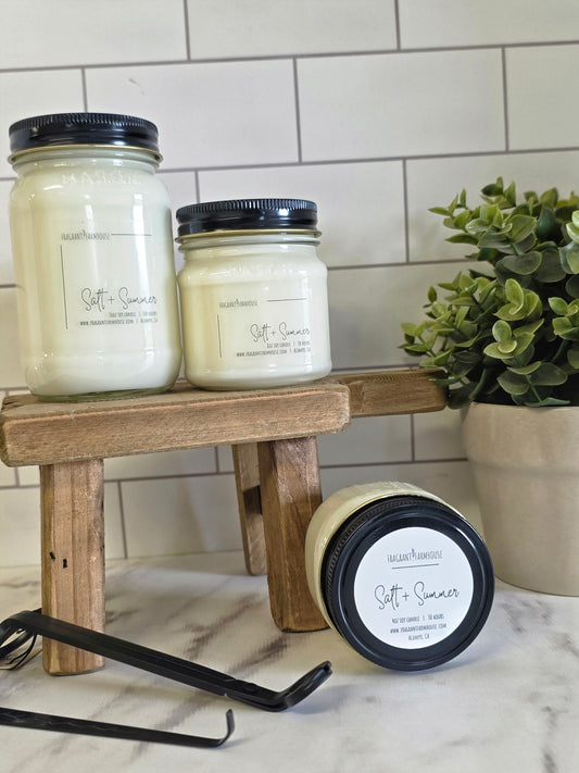Salt + Summer Soy Candle