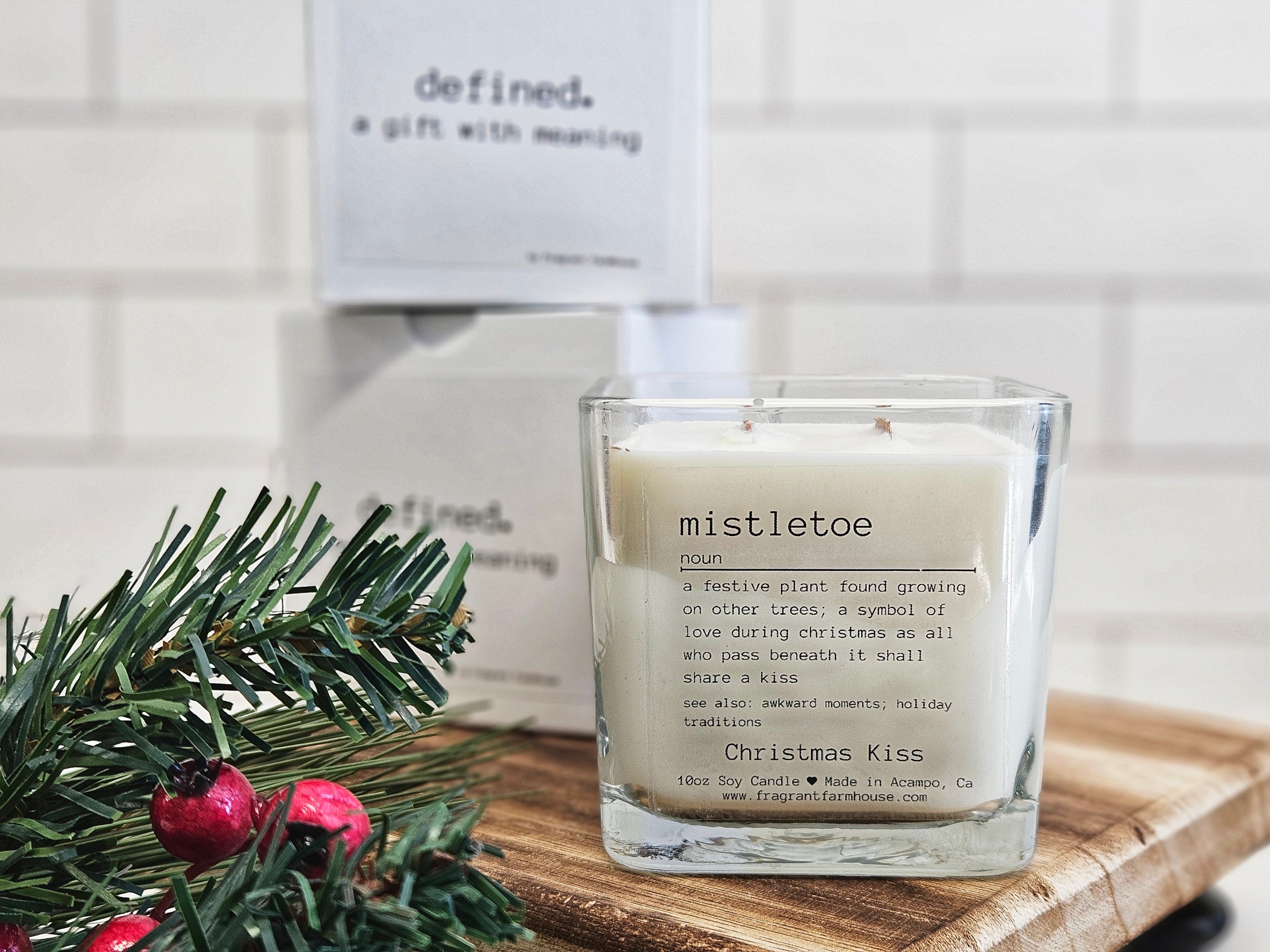 mistletoe (n) Soy Candle