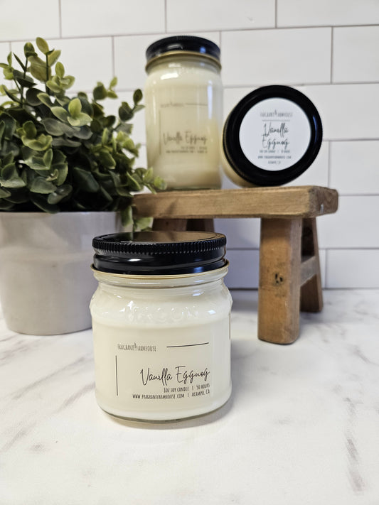 Vanilla Eggnog Soy Candle