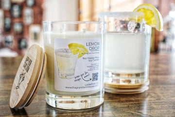 Lemon Drop Cocktail Candle