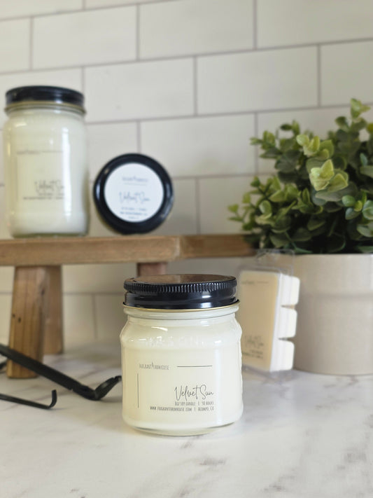 Velvet Sun Soy Candle