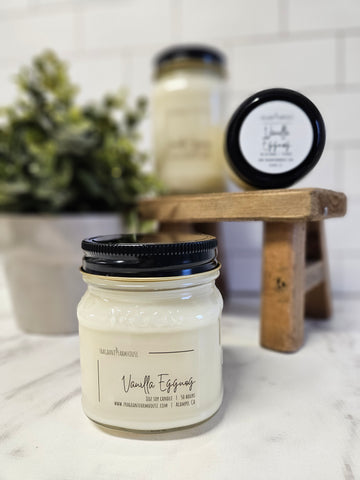 Vanilla Eggnog Soy Candle