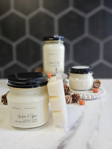 Ginger + Spice Soy Candle