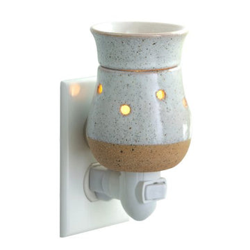 Rustic White Pluggable Fragrance Warmer