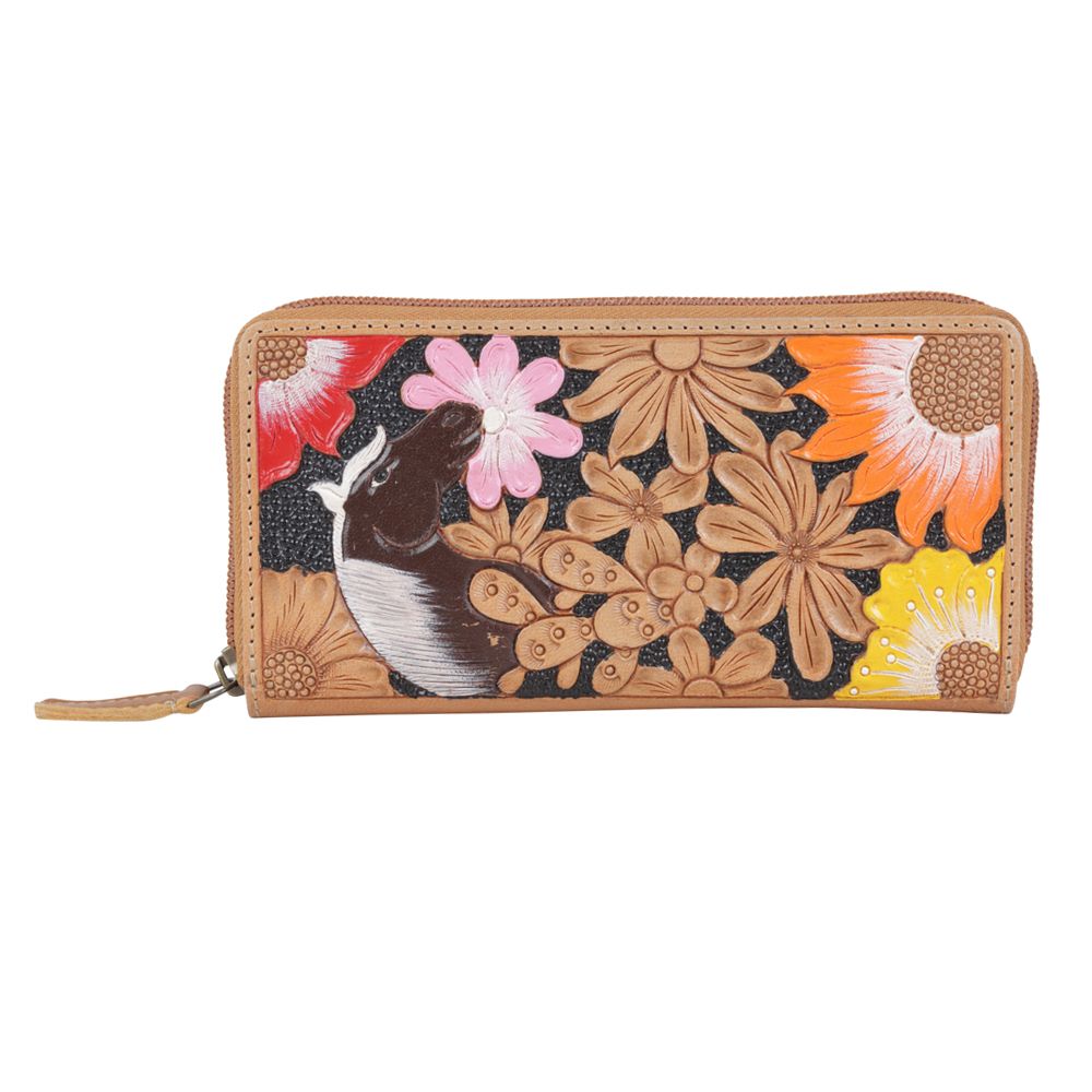 Rainbow Fleur Wallet