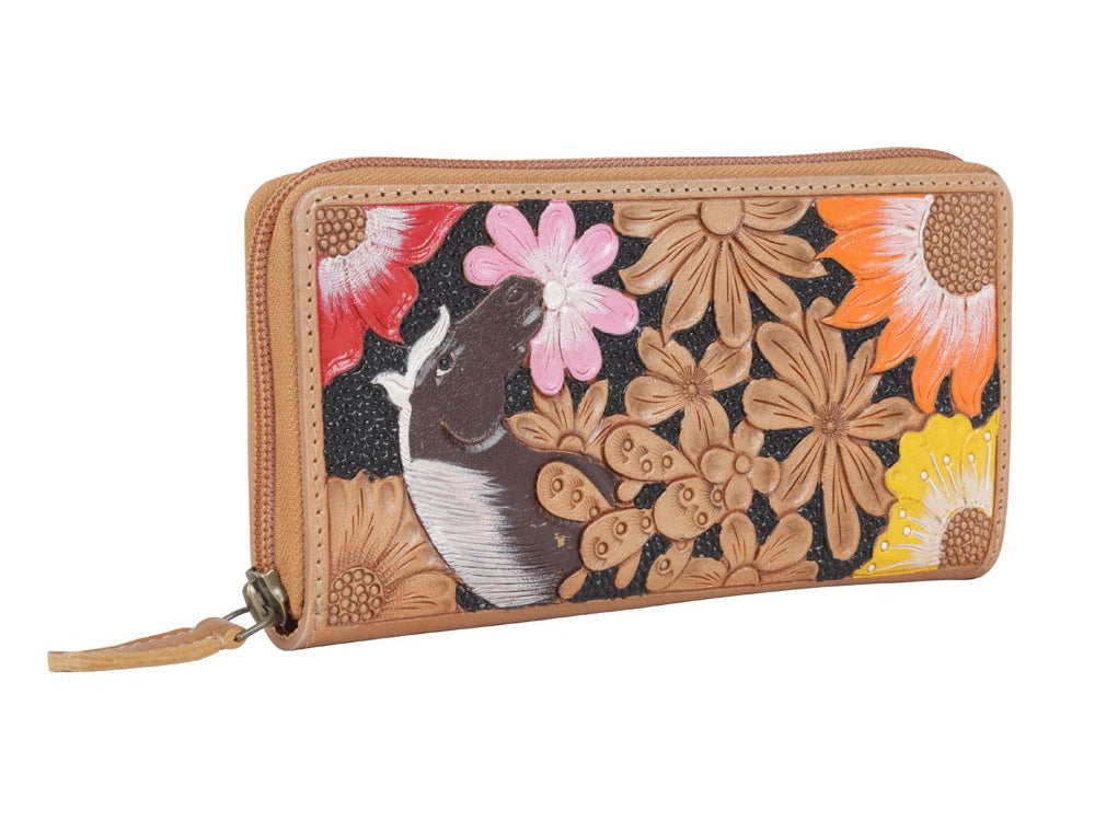 Rainbow Fleur Wallet