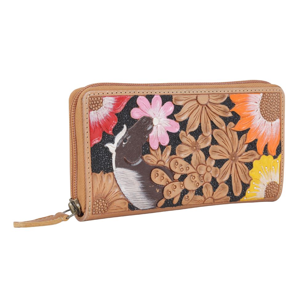 Rainbow Fleur Wallet