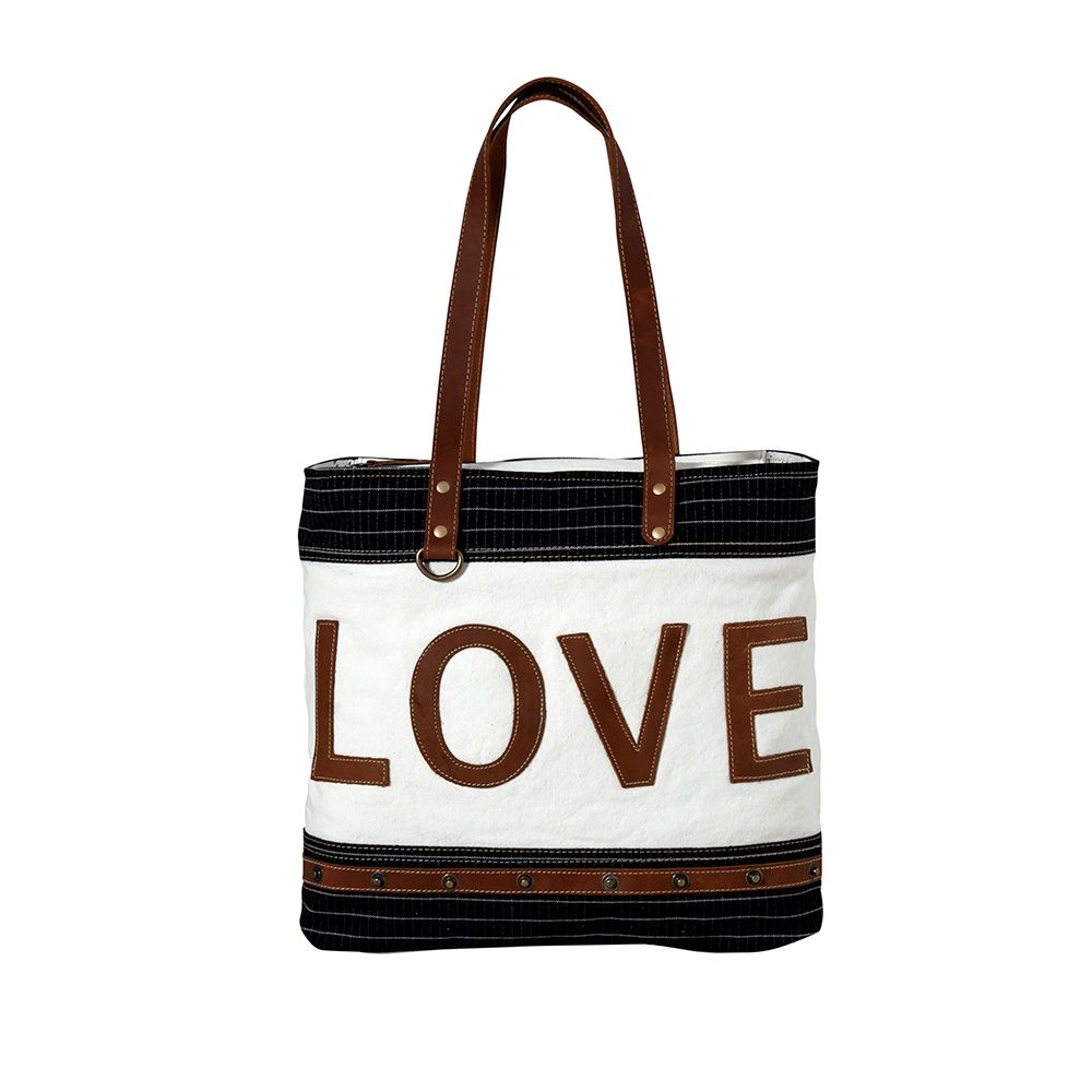 Letters of Love Tote Bag