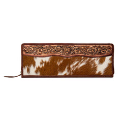 Classic Country Hand-Tooled Jewelry Box Case