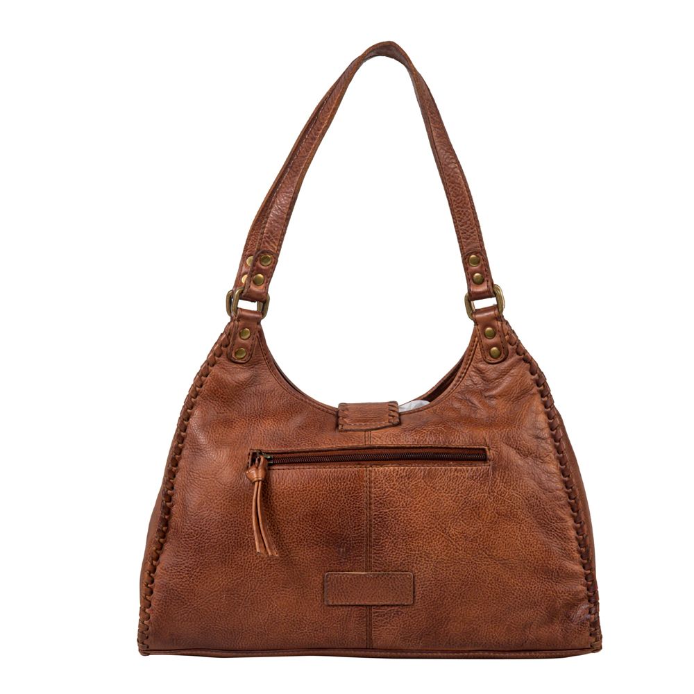 Lobeth Accent Hairon & Leather Bag