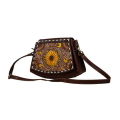 Showy Sunflower Trapezoid Bag