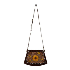 Showy Sunflower Trapezoid Bag