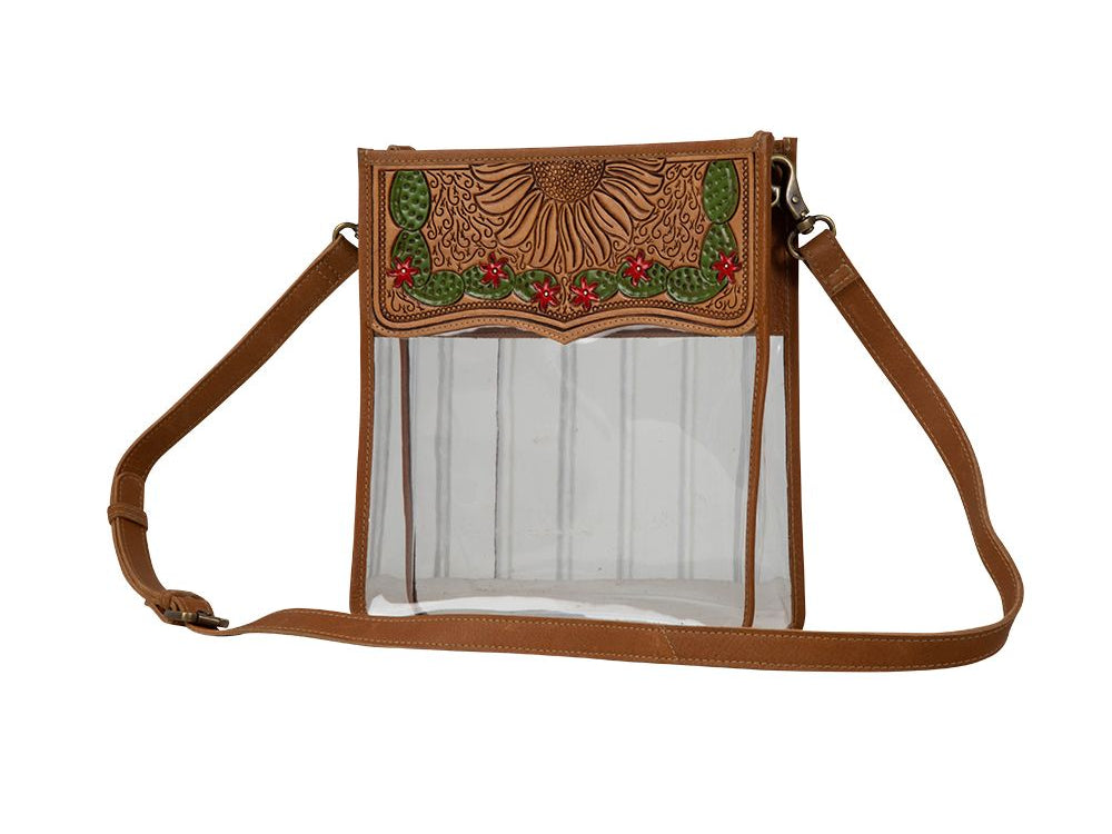 Sonoran Bloom Clear Bag