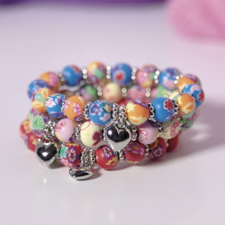 Clay Bead Kids Bracelets