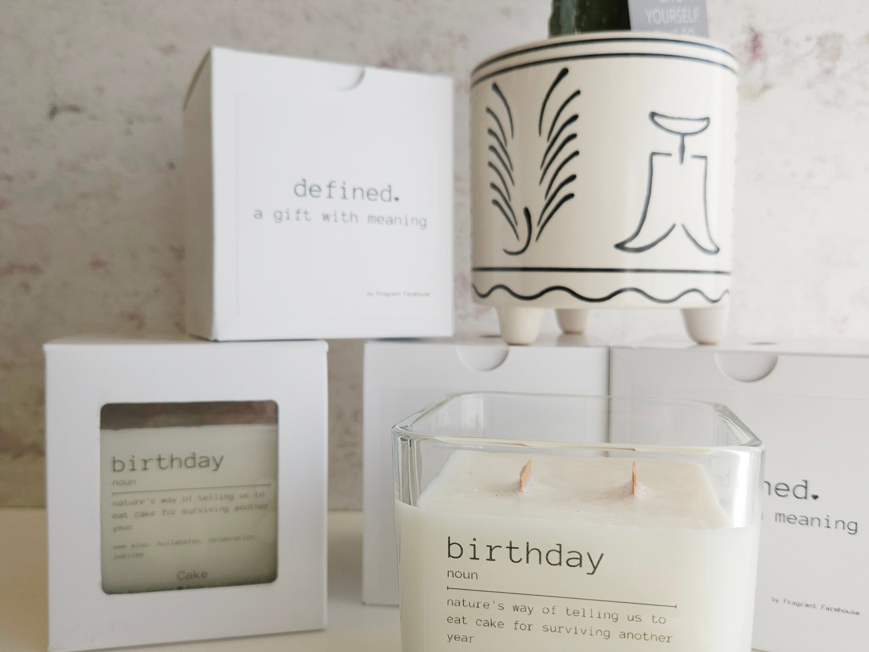 birthday (n) Soy Candle