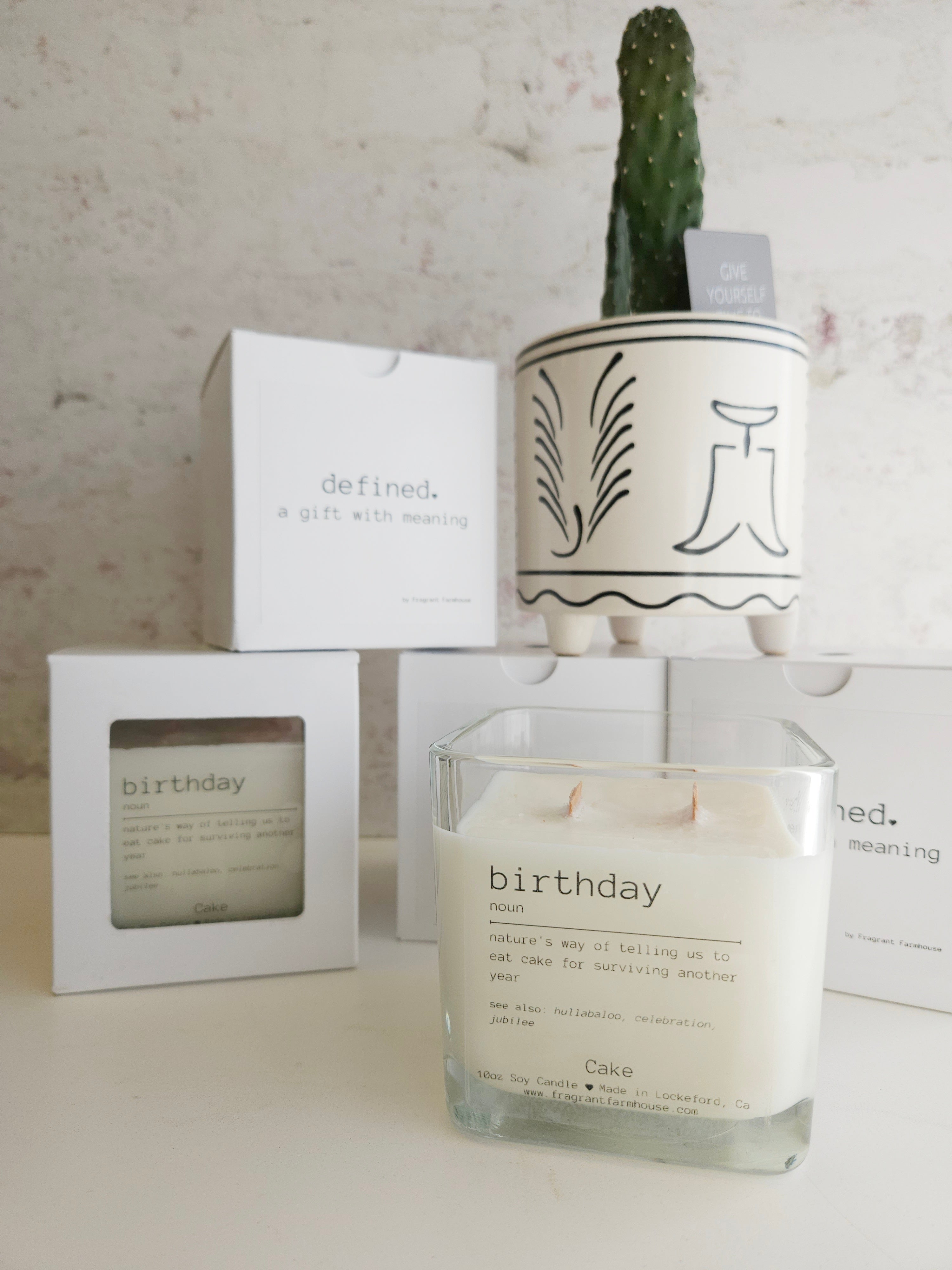 birthday (n) Soy Candle