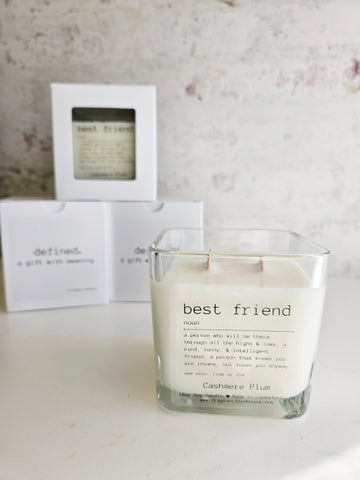 best friend (n) Soy Candle