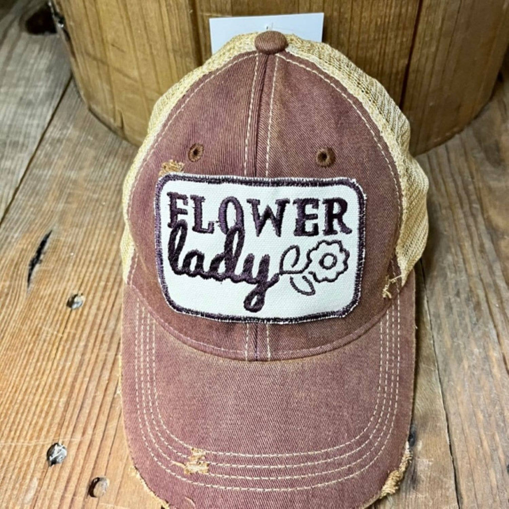 Flower Lady Hat