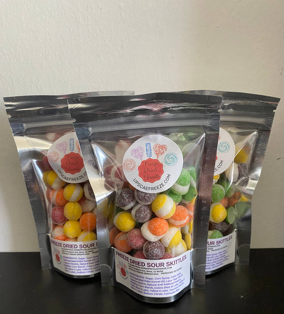 FREEZE DRIED SOUR SKITTLES