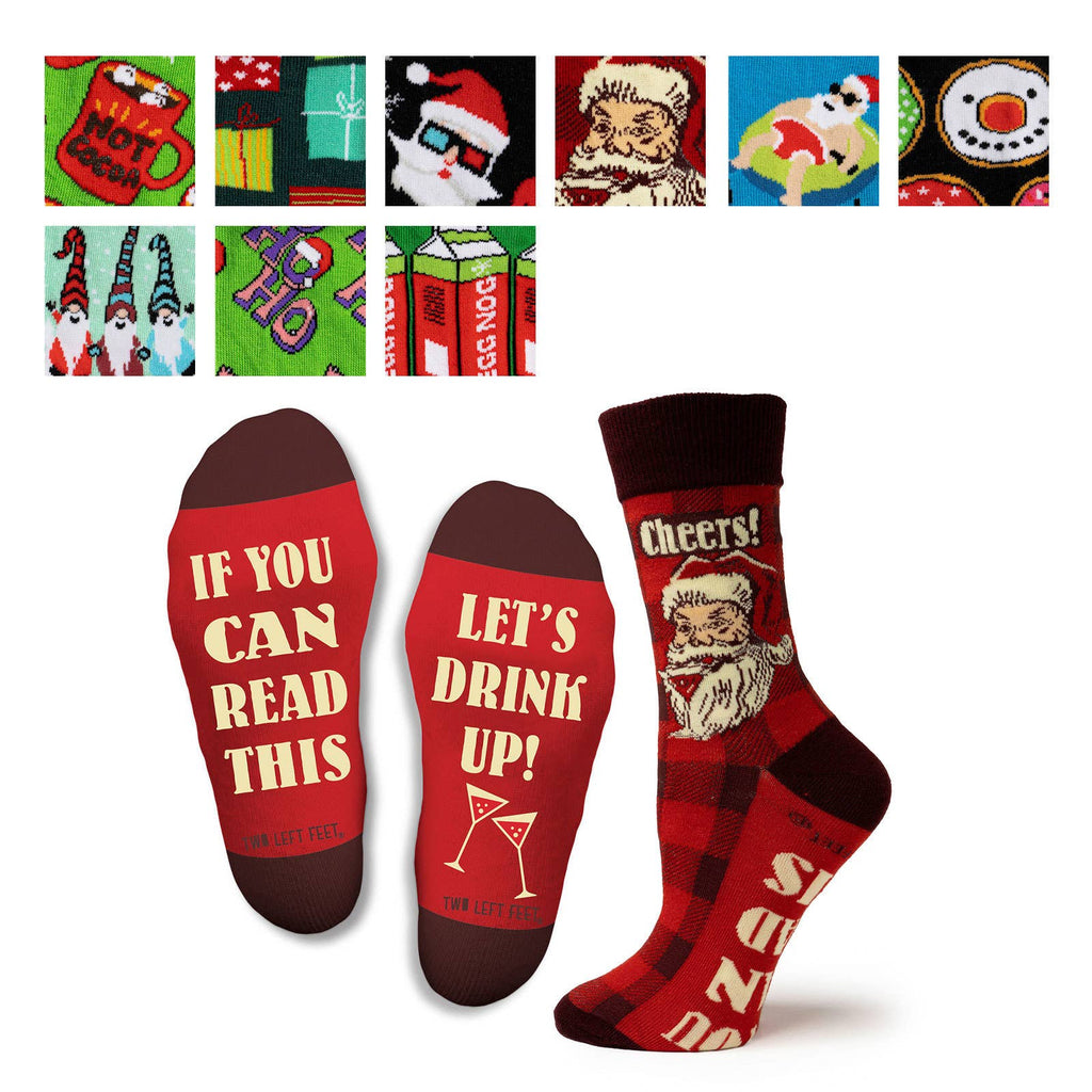 DM Merchandising - Two Left Feet Christmas 2nd generation Socks Assortment