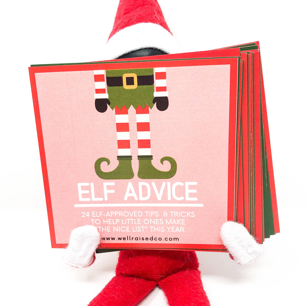 “Elf Advice" Cards