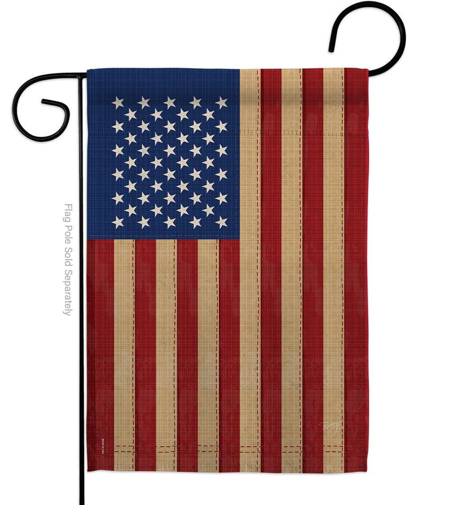 USA Vintage Americana USA Decor Flag