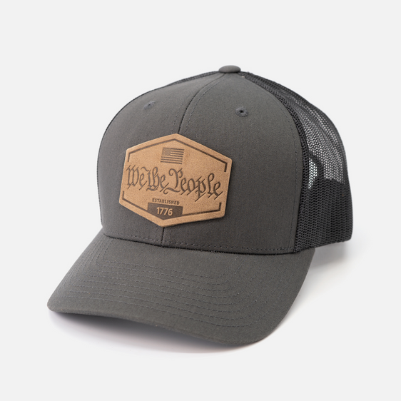 We The People Hat - Charcoal