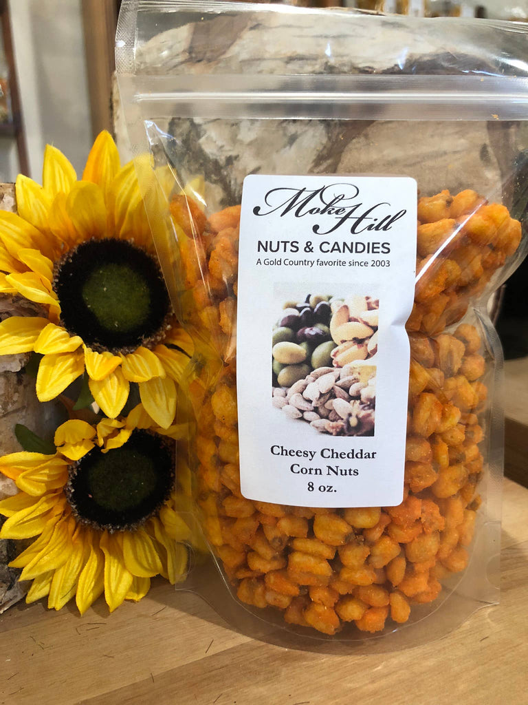 Moke Hill Nuts and Candies - Cheesy Cheddar Corn Nuggets