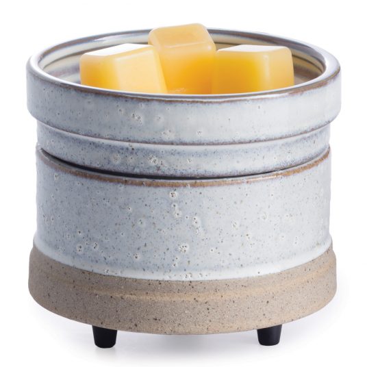 Rustic White 2-in-1 Candle Warmer